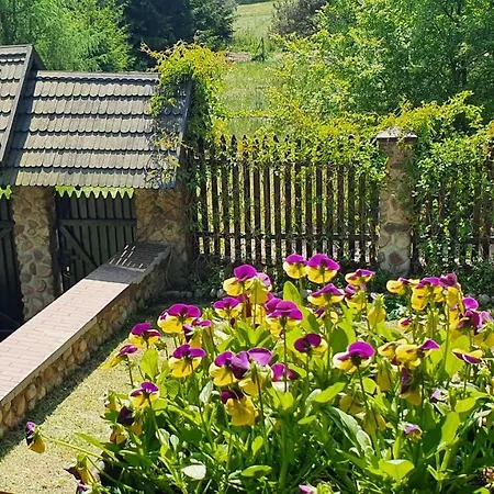 Prázdninový dům Caloroczny Duzy Dom Na Mazurach N.jeziorem Omulew.