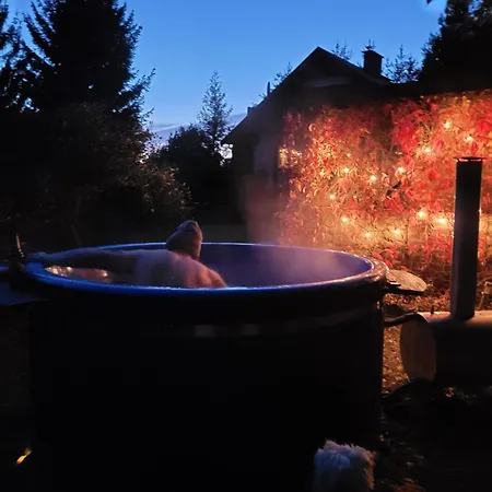 Caloroczny Duzy Dom Na Mazurach N.jeziorem Omulew. Casa de Férias *