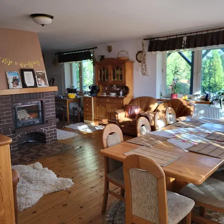Prázdninový dům Caloroczny Duzy Dom Na Mazurach N.jeziorem Omulew. Jablonka (Nidzica)